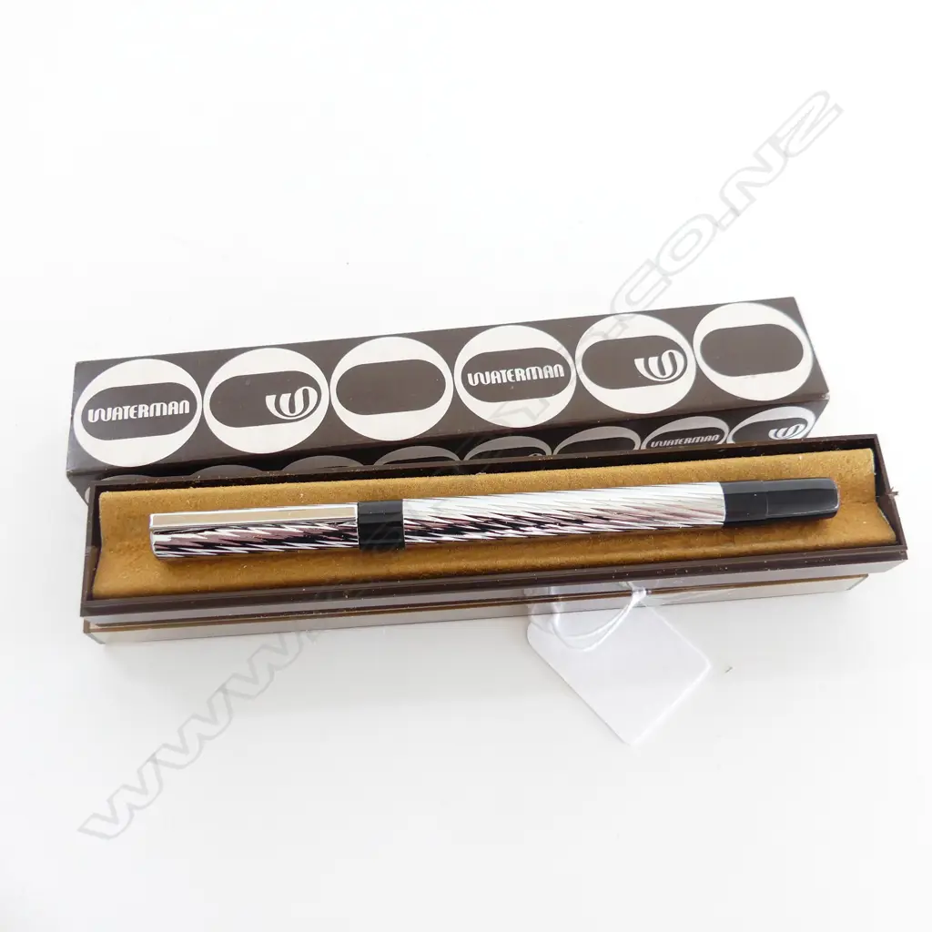 VINTAGE WATERMAN FIBRE NIB PEN UNUSED IN BOX, L.125mm Image 1++