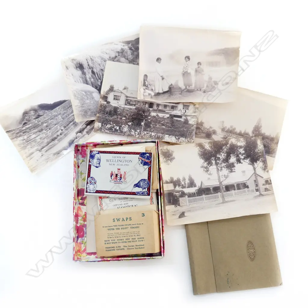 ASST. OLD PHOTOS: 19thC ROTORUA + early 20thC SETS OF PROVINCIAL NZ Image 1++
