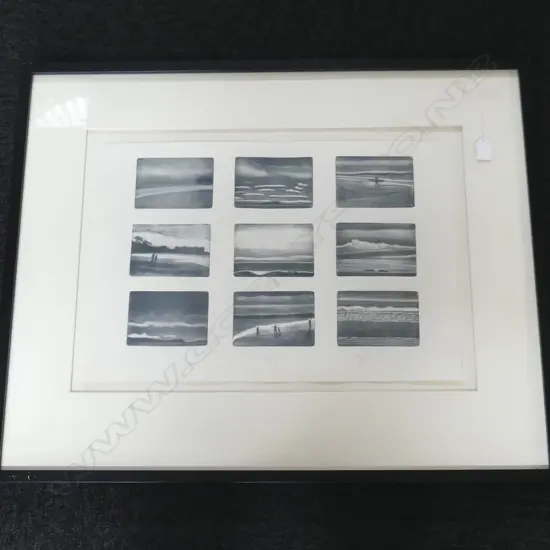 SIGNED ETCHING 'THE BAY' 1/10 2006 420x600mm