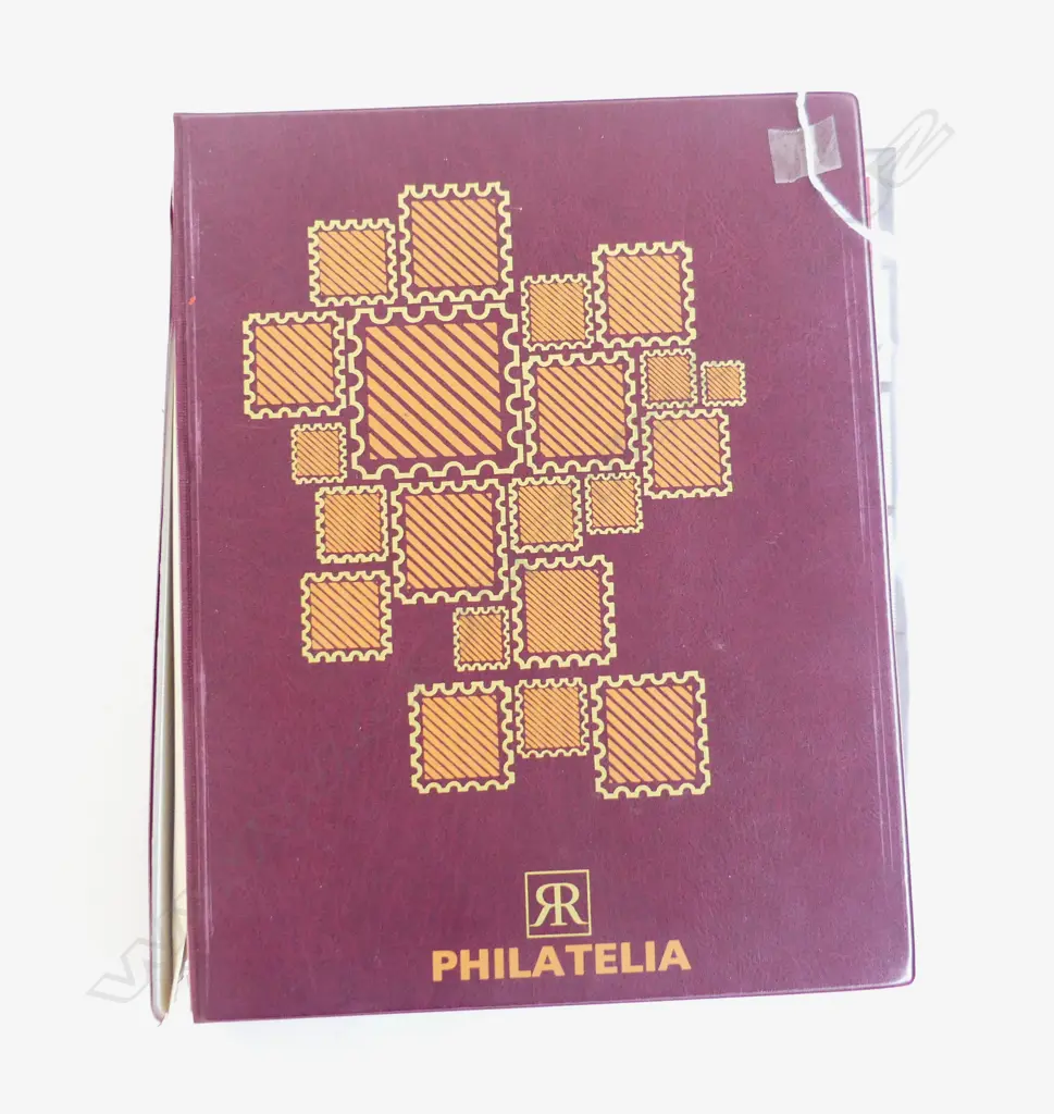 UK STAMP ALBUM INCL. 3 PENNY REDS ETC Image 1++