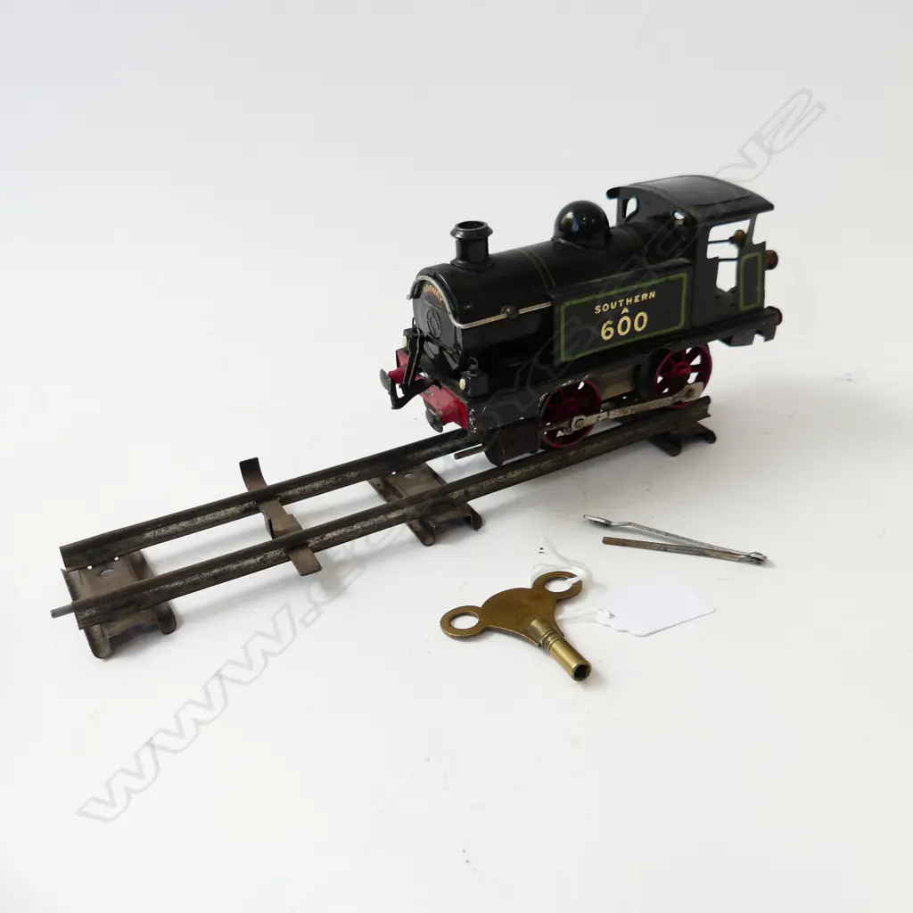HORNBY 'SOUTHERN A 600' ENGINE L.170mm & RAIL FAULTS Image 1++