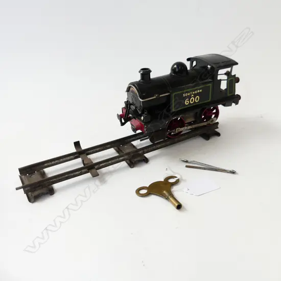 HORNBY 'SOUTHERN A 600' ENGINE L.170mm & RAIL FAULTS