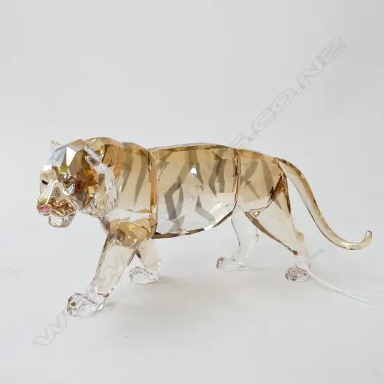 SWAROVSKI ENDANGERED WILDLIFE TIGER L.190mm, BOXED