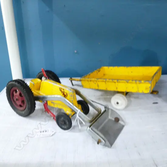 FUN HO FRONT END LOADER TRACTOR & TRAILER L500MM