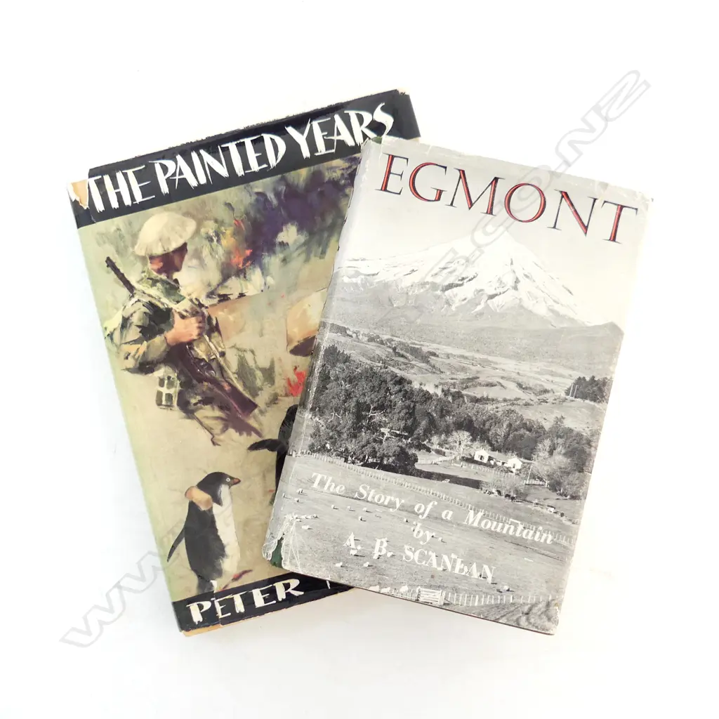 2 BOOKS: PETER McINTYRE 'The Painted Years' + ' EGMONT' by A.B. Scanlan Image 1++