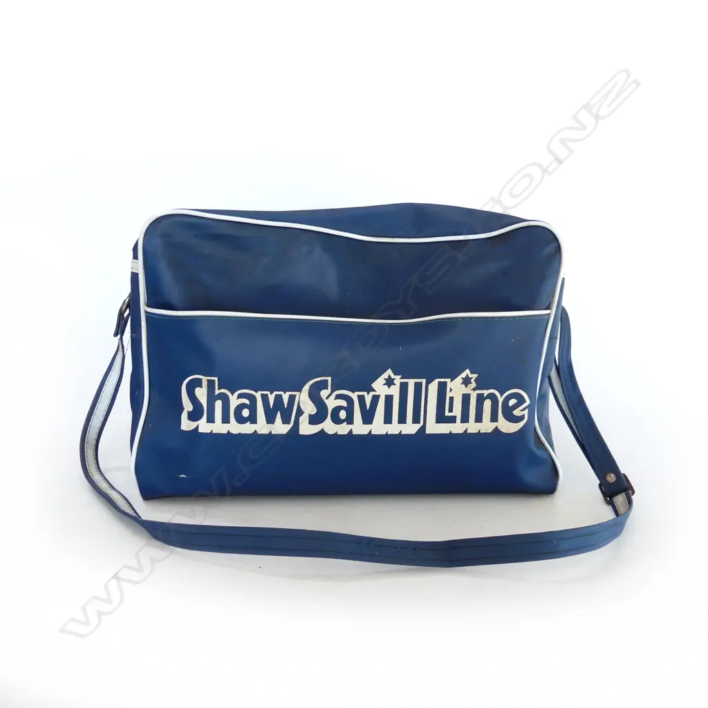 VINTAGE SHAW SAVILLE TRAVEL BAG Image 1++