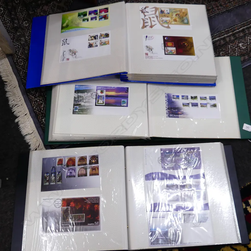 3 LG FIRST DAY COVER ALBUMS Image 1++