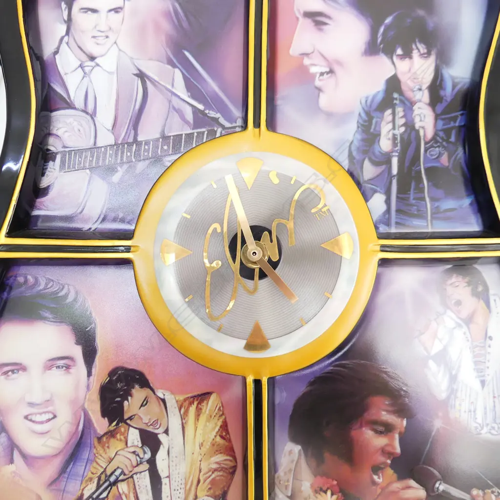 BRADFORD EXCHANGE ELVIS GUITAR H.805mm Image 1++