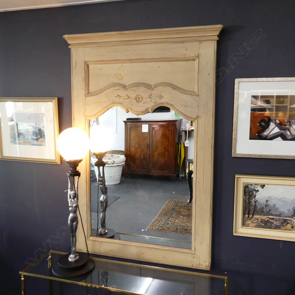 LG FRENCH STYLE PAINTED MIRROR 1450x1000mm Image 1++