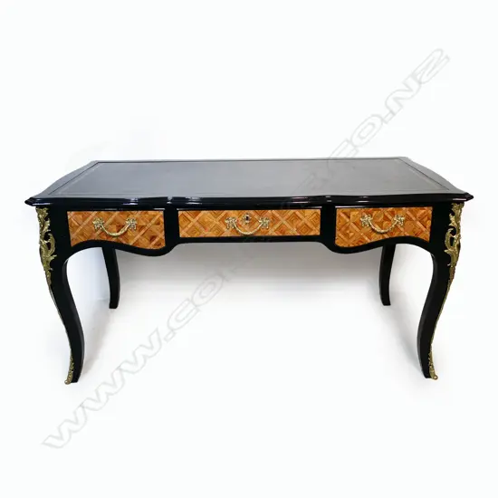 A Louis XVI style bureau plat,