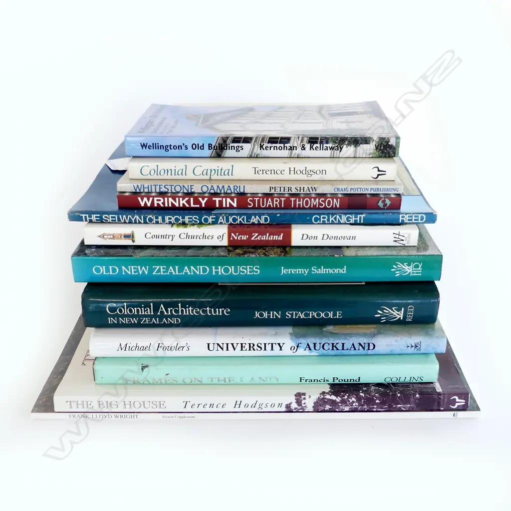 12 BOOKS; HISTORIC ARCHITECTURE INTEREST Image 1++