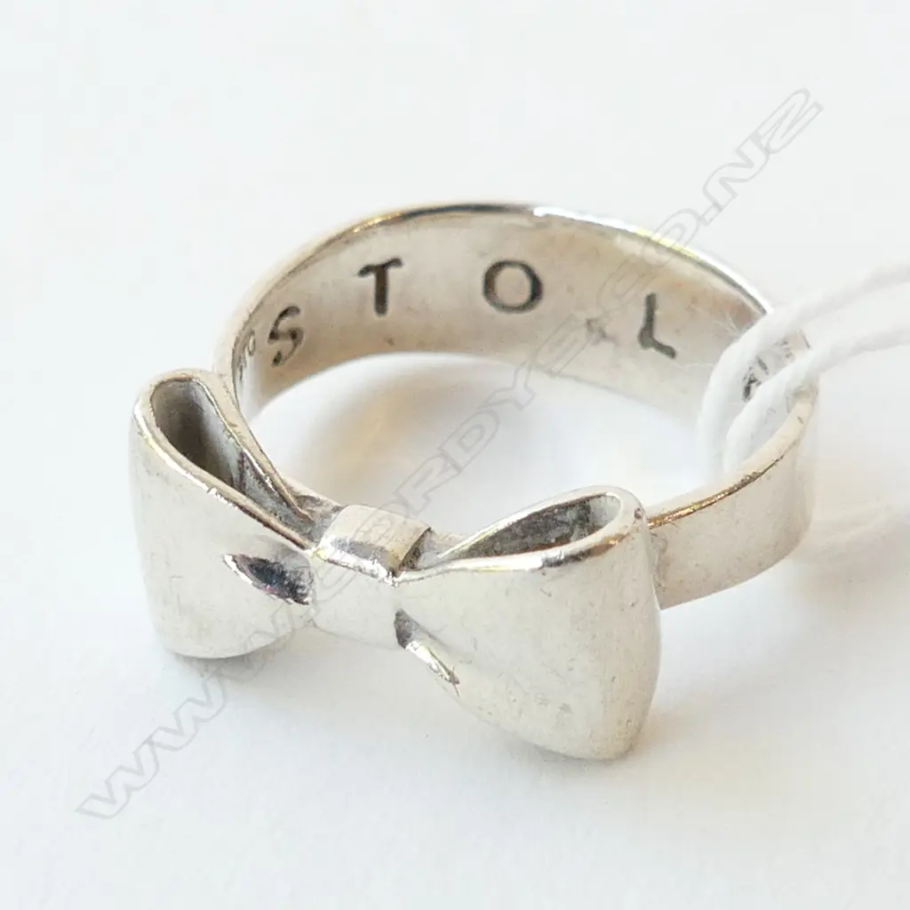 STOLEN GIRLFRIENDS SILVER RING SIZE O Image 1++