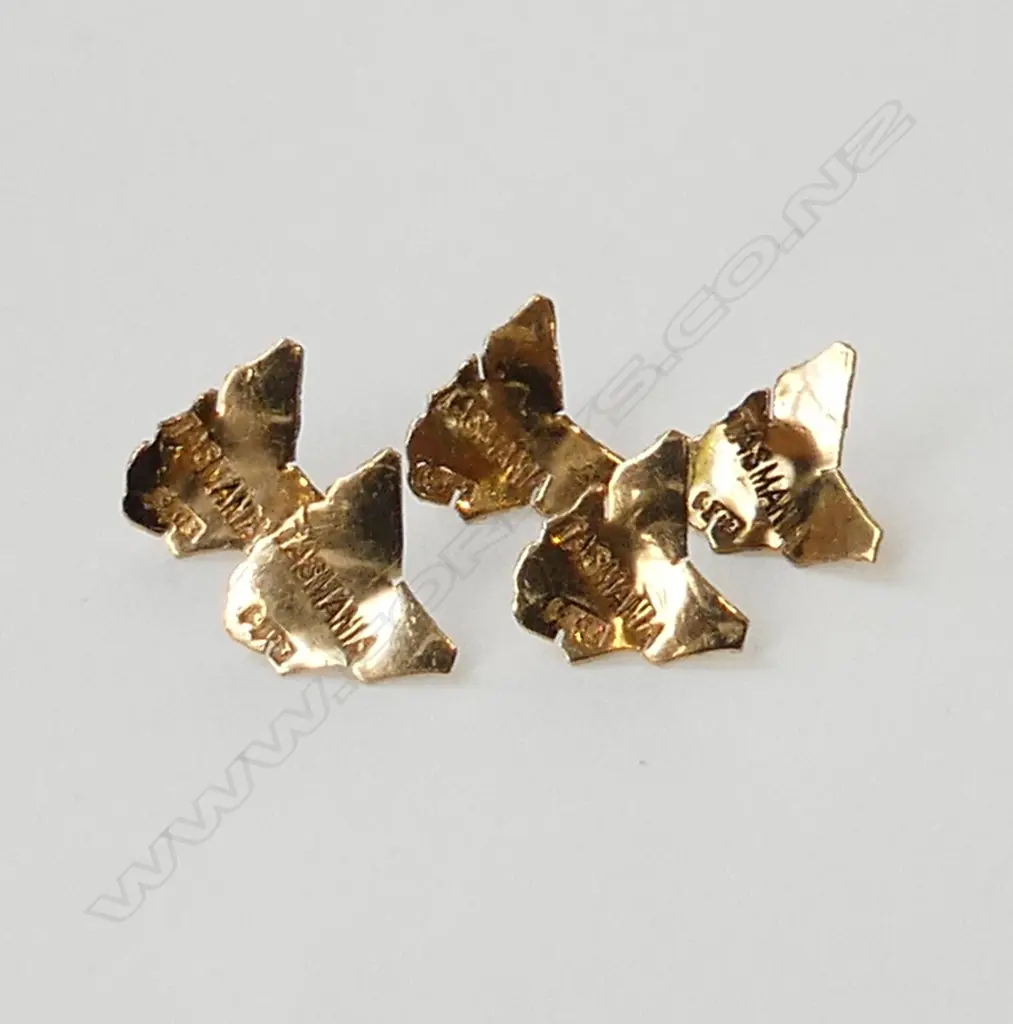 5 9CT TASMANIA PINS 1.0gm Image 1++