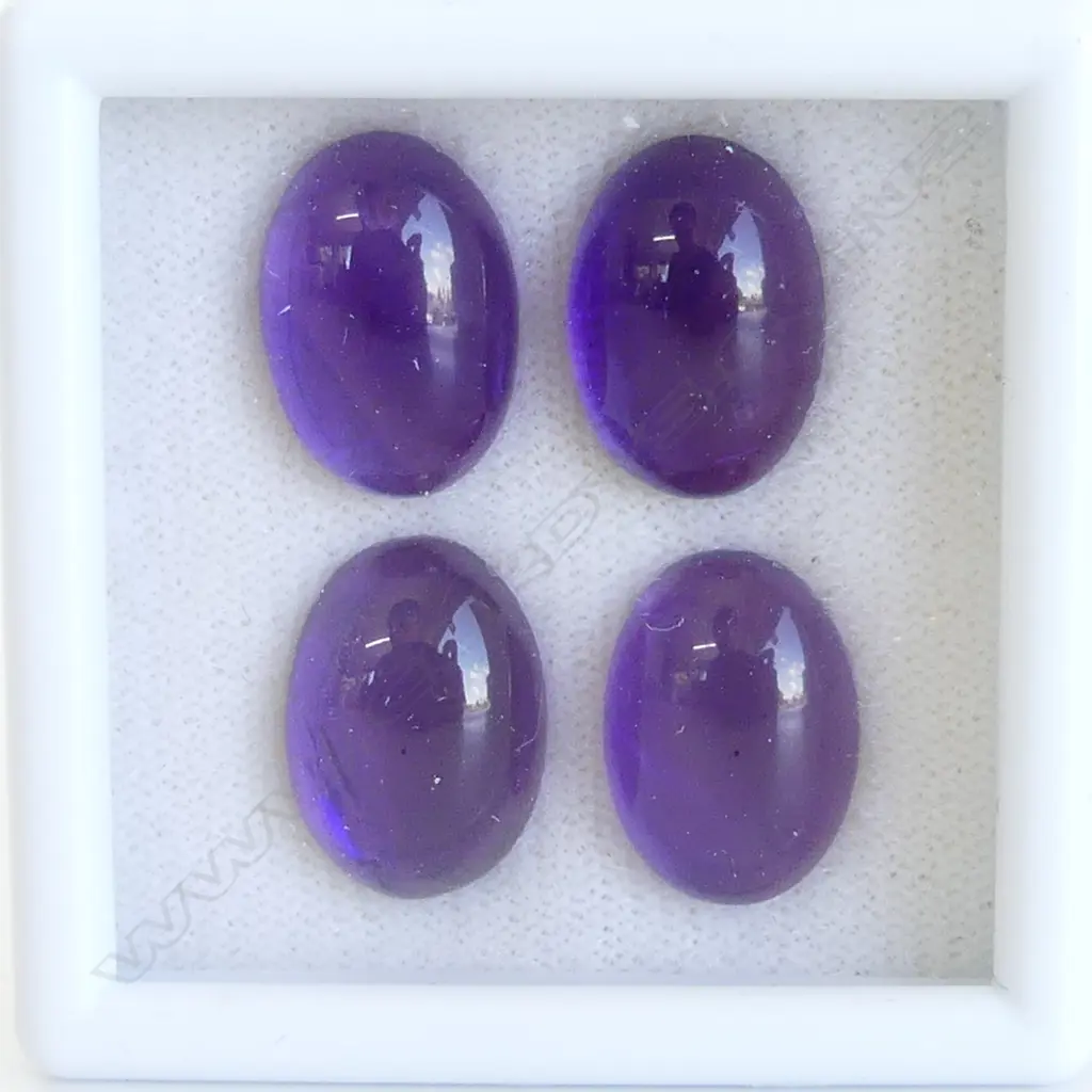 AMETHYST CABS 4 = 21.58 CT Image 1++