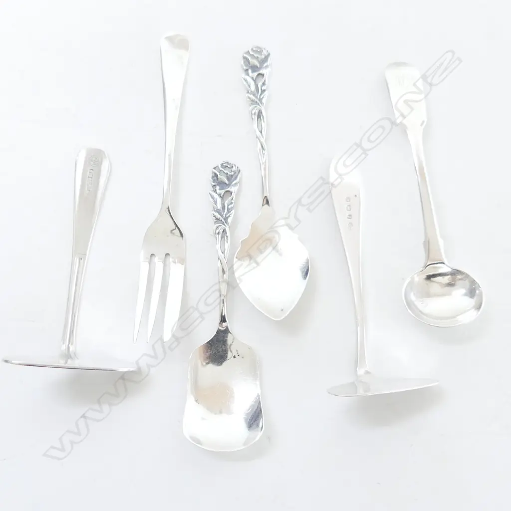6 PCES STG SILVER CUTLERY 91gm Image 1++