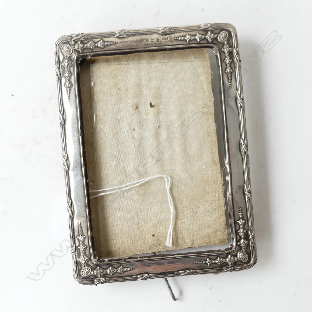 STG SILVER PHOTO FRAME, B'HAM 1919 170x125mm Image 1++