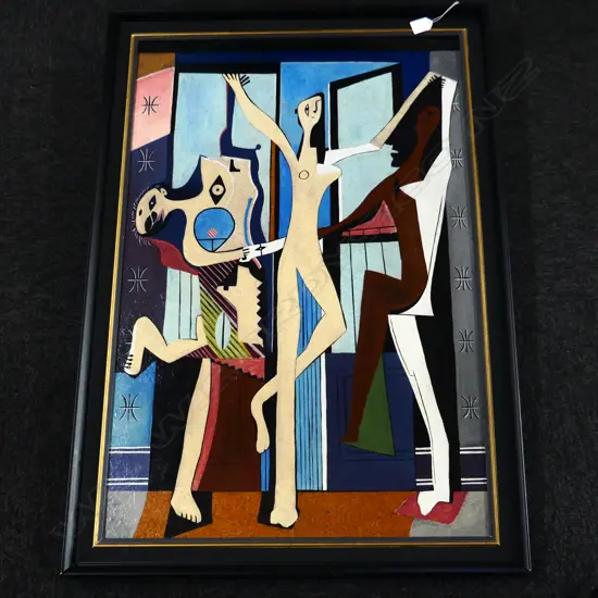 PICASSO  COPY OIL ON BOARD 810 540MM