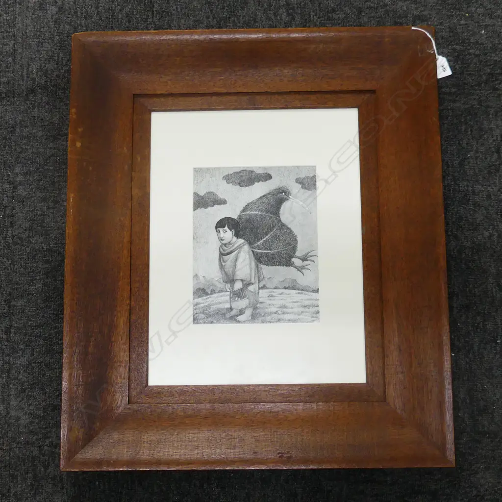 GRAHAM PERCY 'THE NEW ZEALAND ARTIST ABROAD' BOOK PLATE PRINT 2003 245x195mm Image 1++