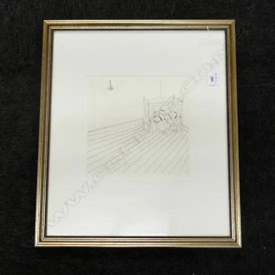M. SILVERWOOD 'TESTIMONY' PRINT '04 3/5 250x270mm