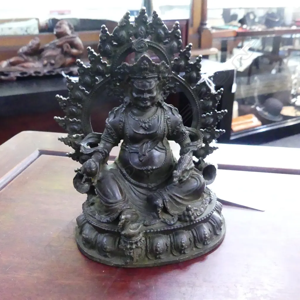 ORIENTAL BRONZE STATUE H.115mm Image 1++