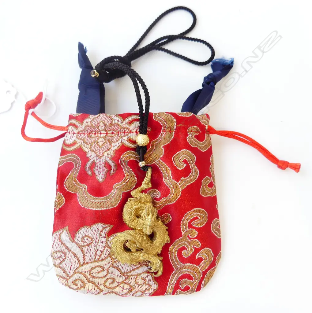 CHINESE BRONZE? DRAGON PENDANT Image 1++