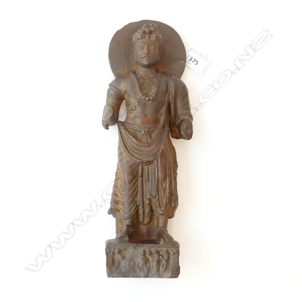 ORIENTAL PLASTER FIGURE H.290mm Image 1++