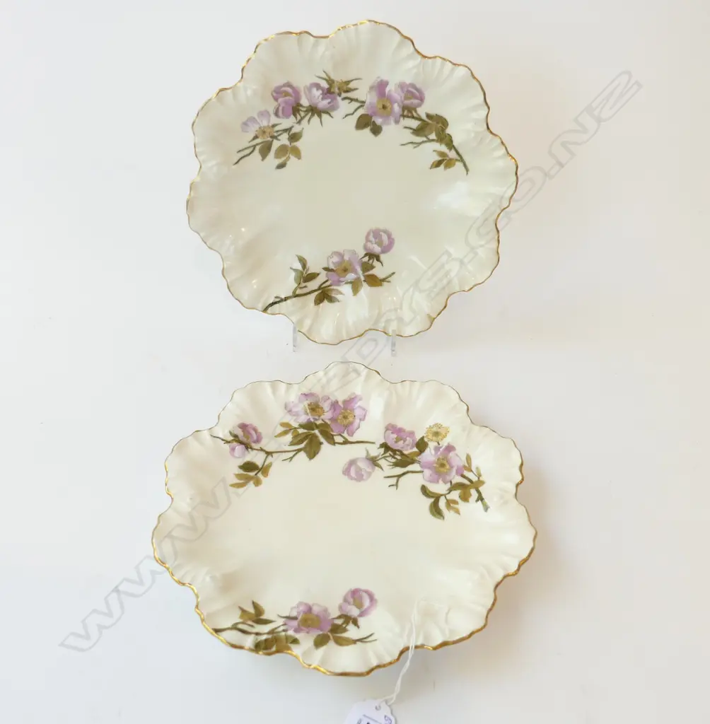 PR EARLY LIMOGES PLATES 240mm dia Image 1++