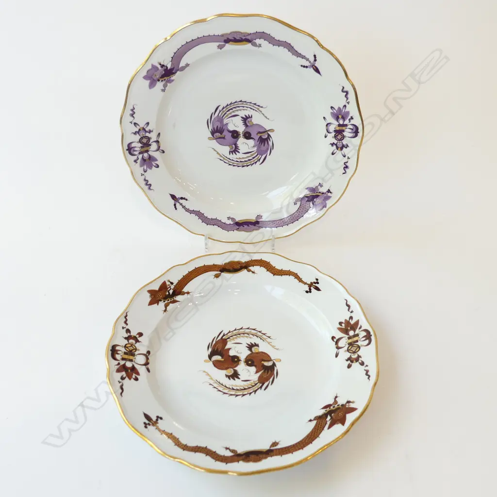 PR MEISSEN PLATES 250mm dia Image 1++