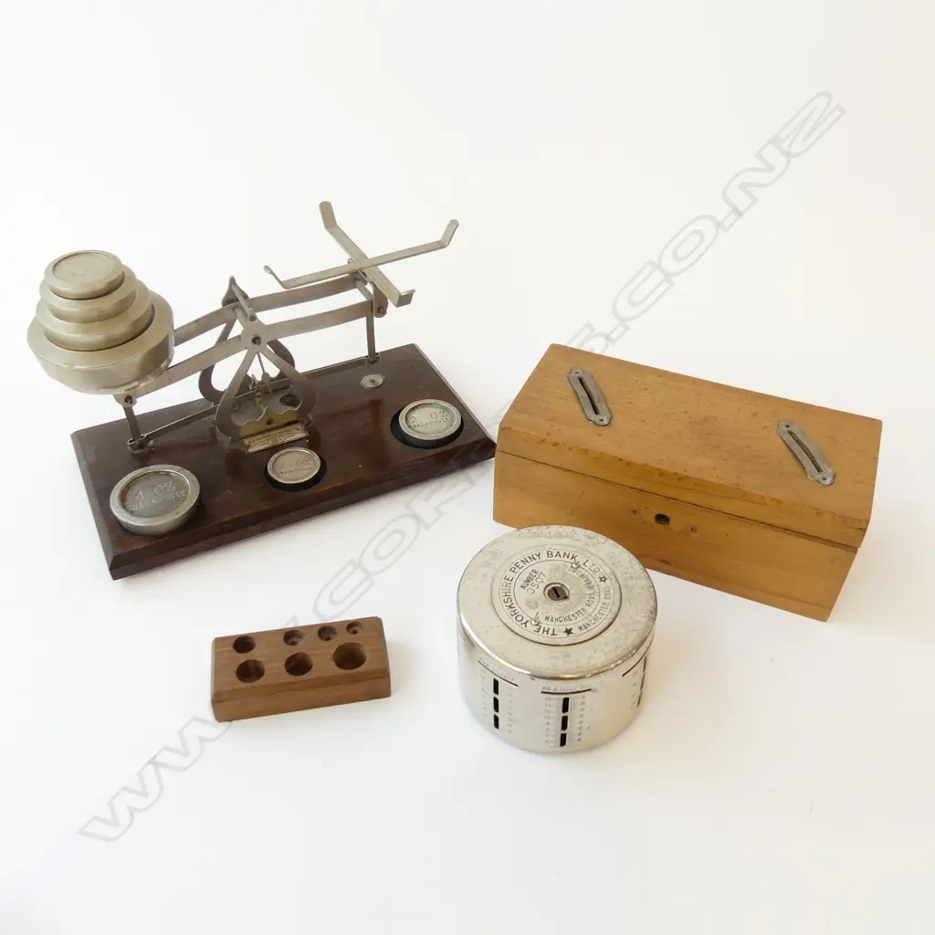 BOX ASST. SCALES & IMPERIAL WEIGHTS Image 1++