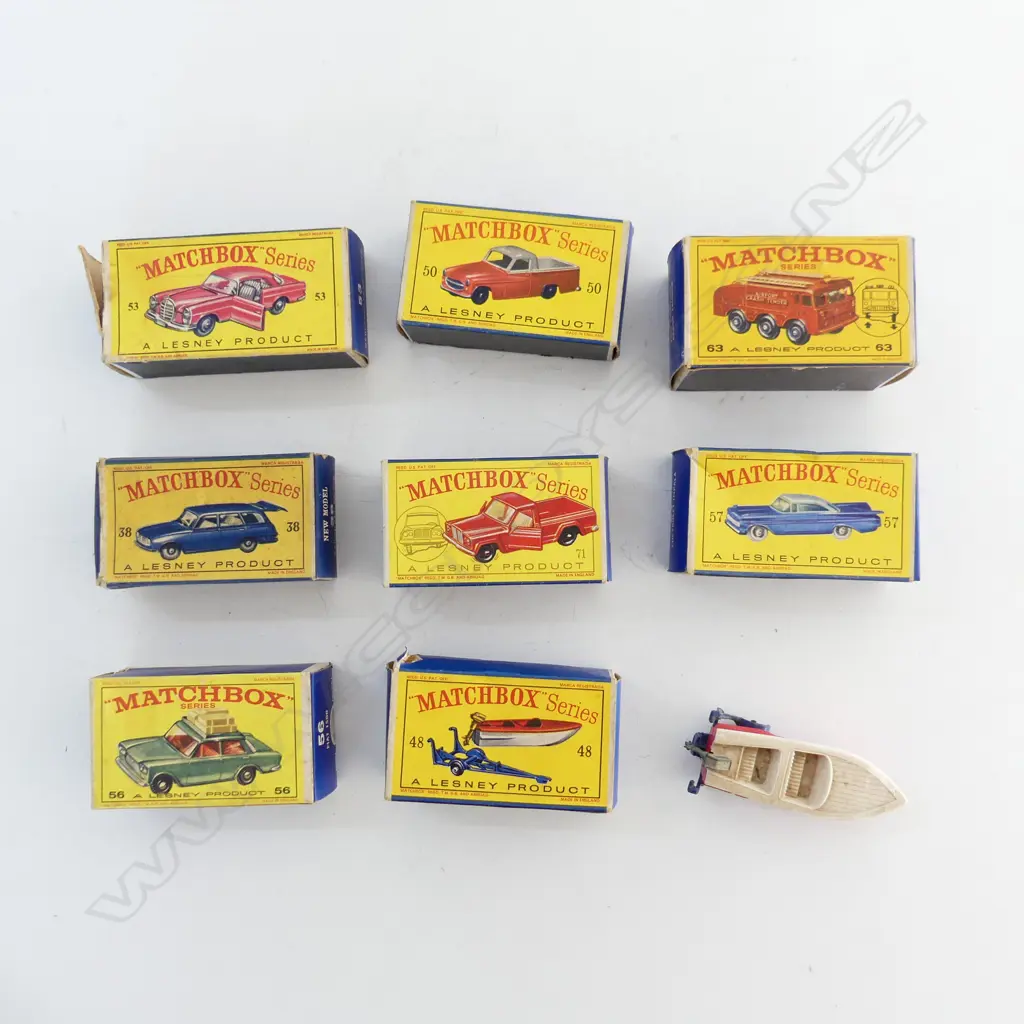 8 ASST. LESNEY MATCHBOX CARS Image 1++