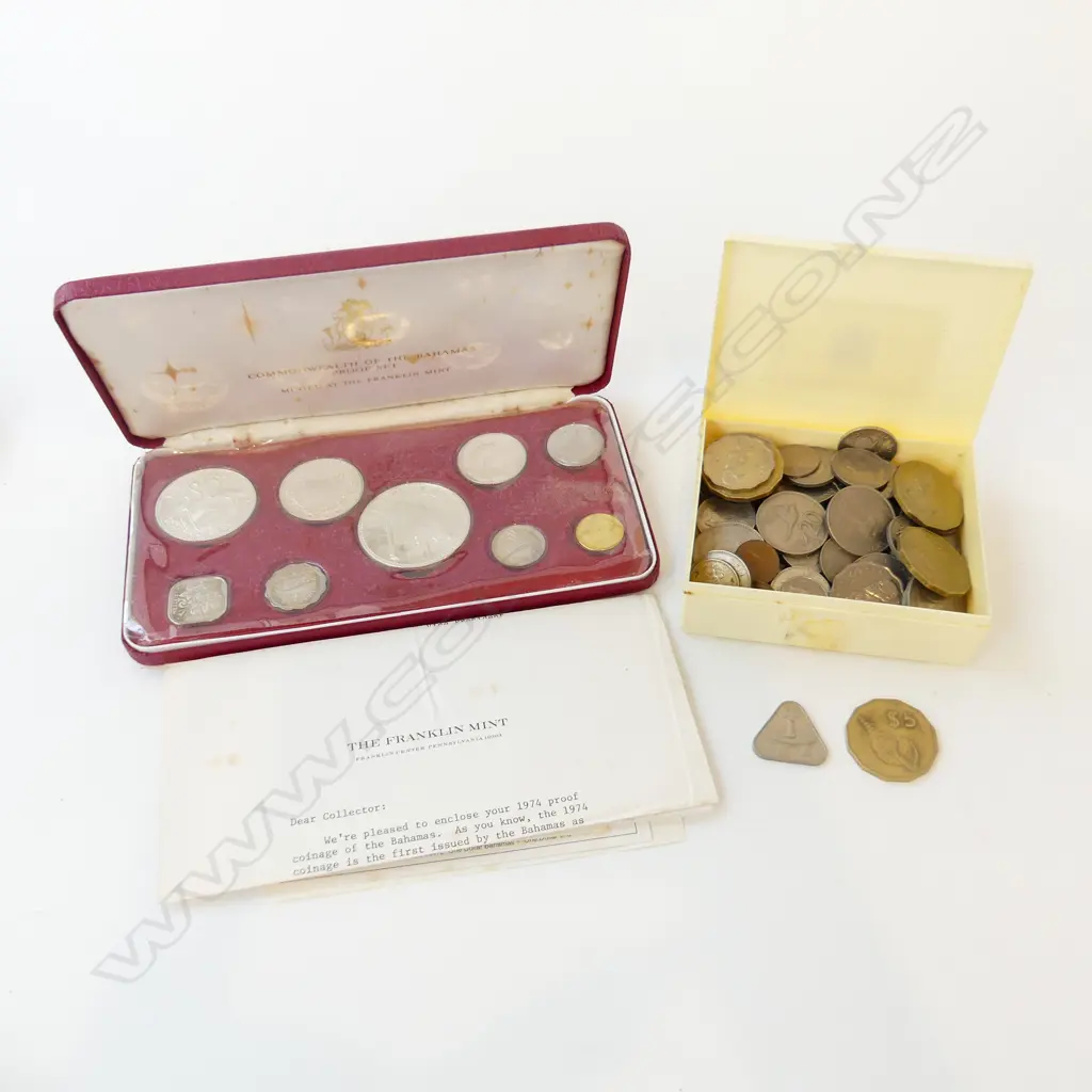 FIJI TONGA COOK IS SAMOA & BEMUDA 1972 PROOF SETS Image 1++