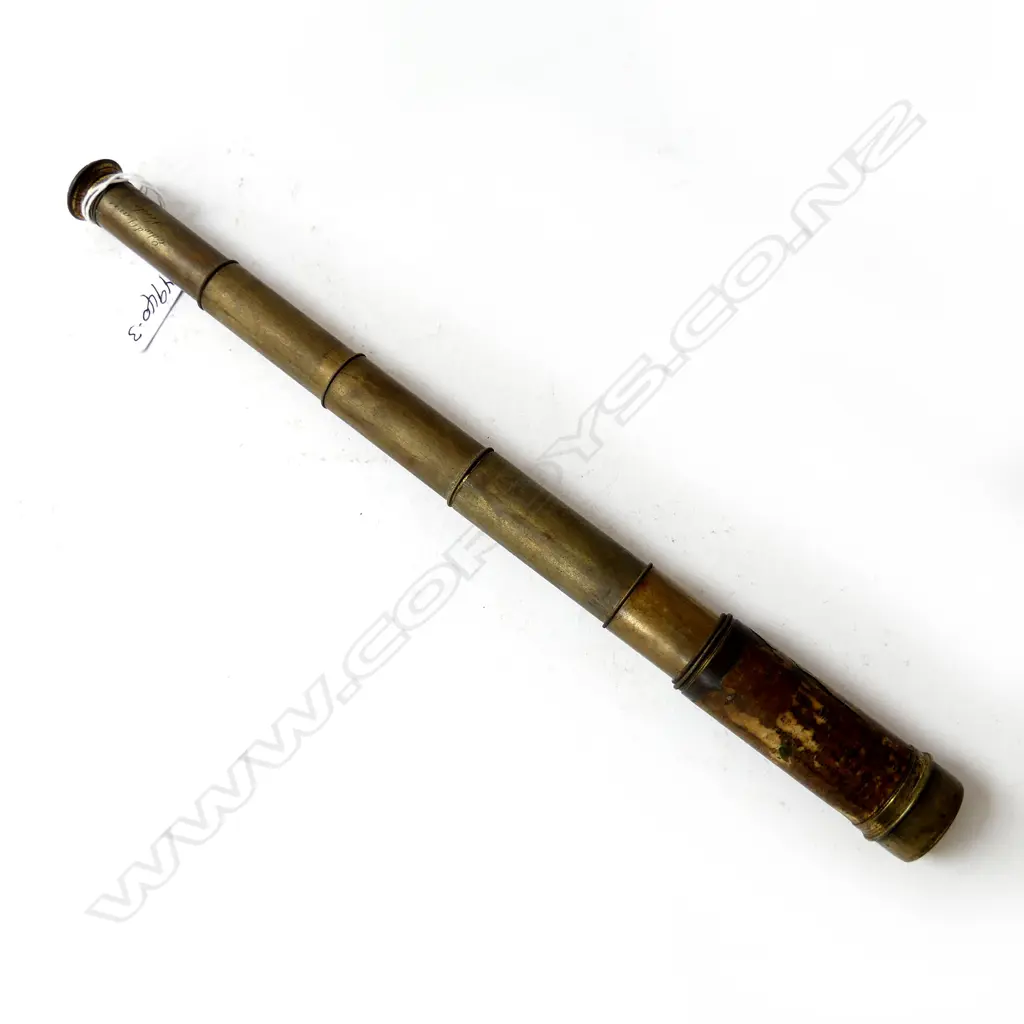 EDWARD DAVIS of LEEDS C1900 POCKET TELESCOPE Image 1++