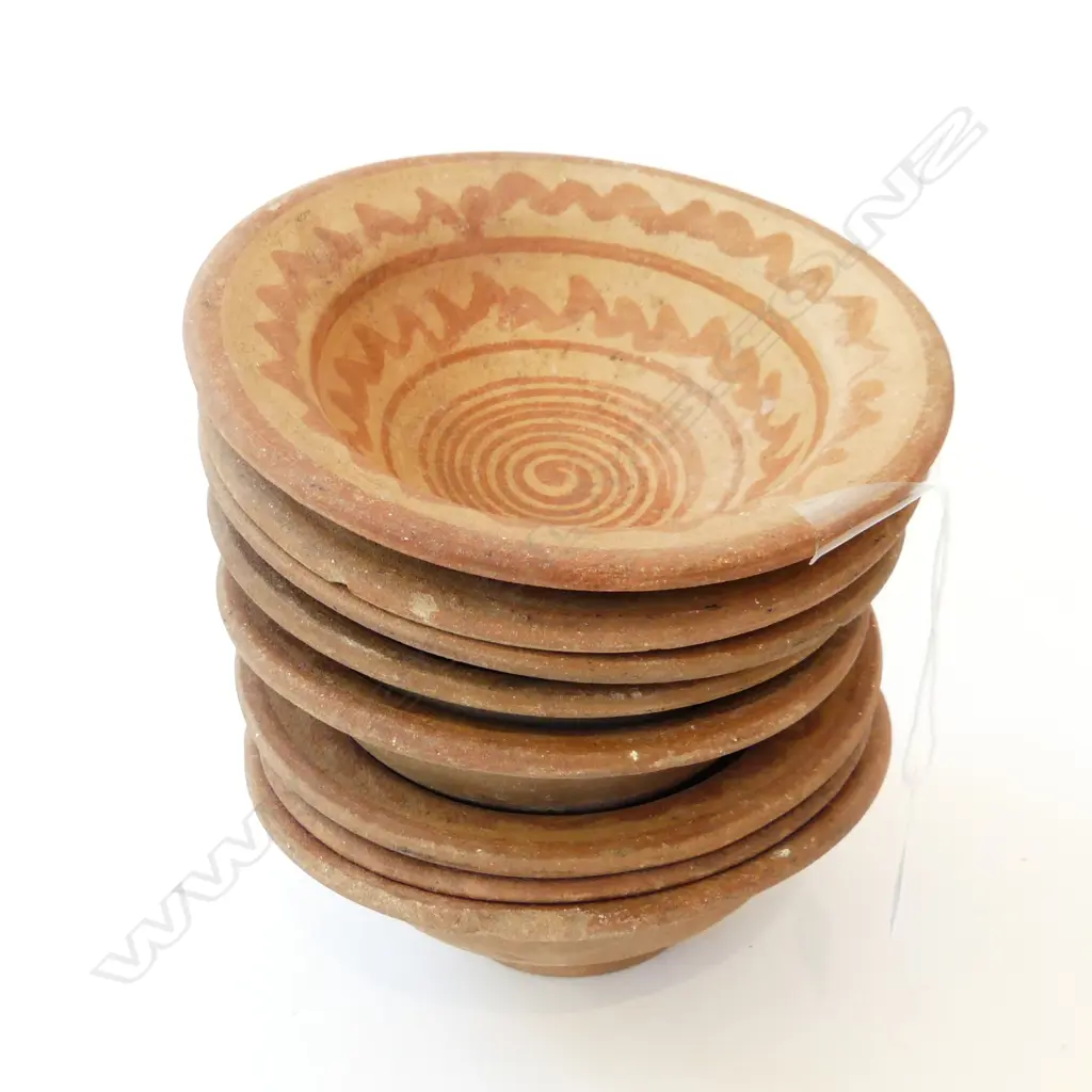 8 POTTERY BOWLS 170mm dia Image 1++