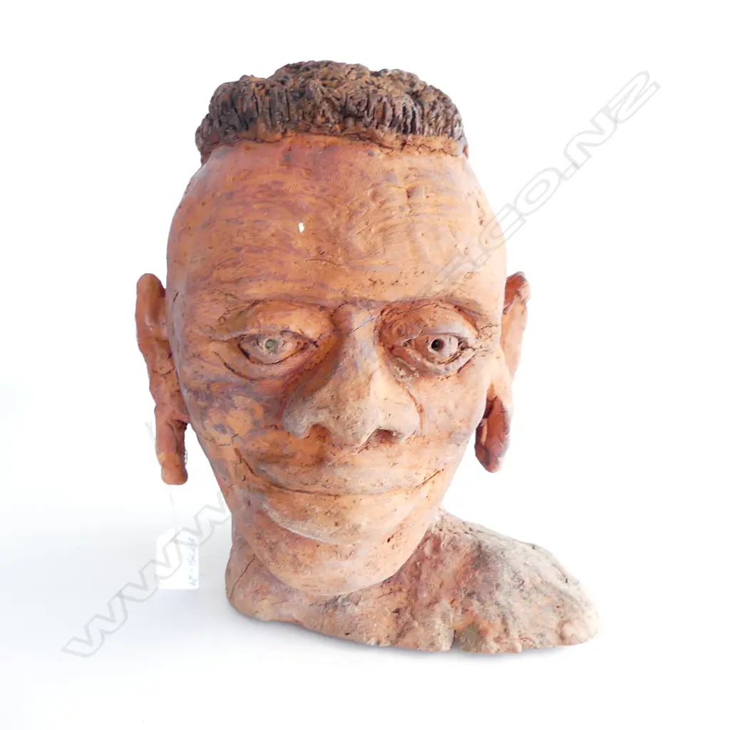 ENNIS OLIVER POTTERY HEAD, H.270mm Image 1++