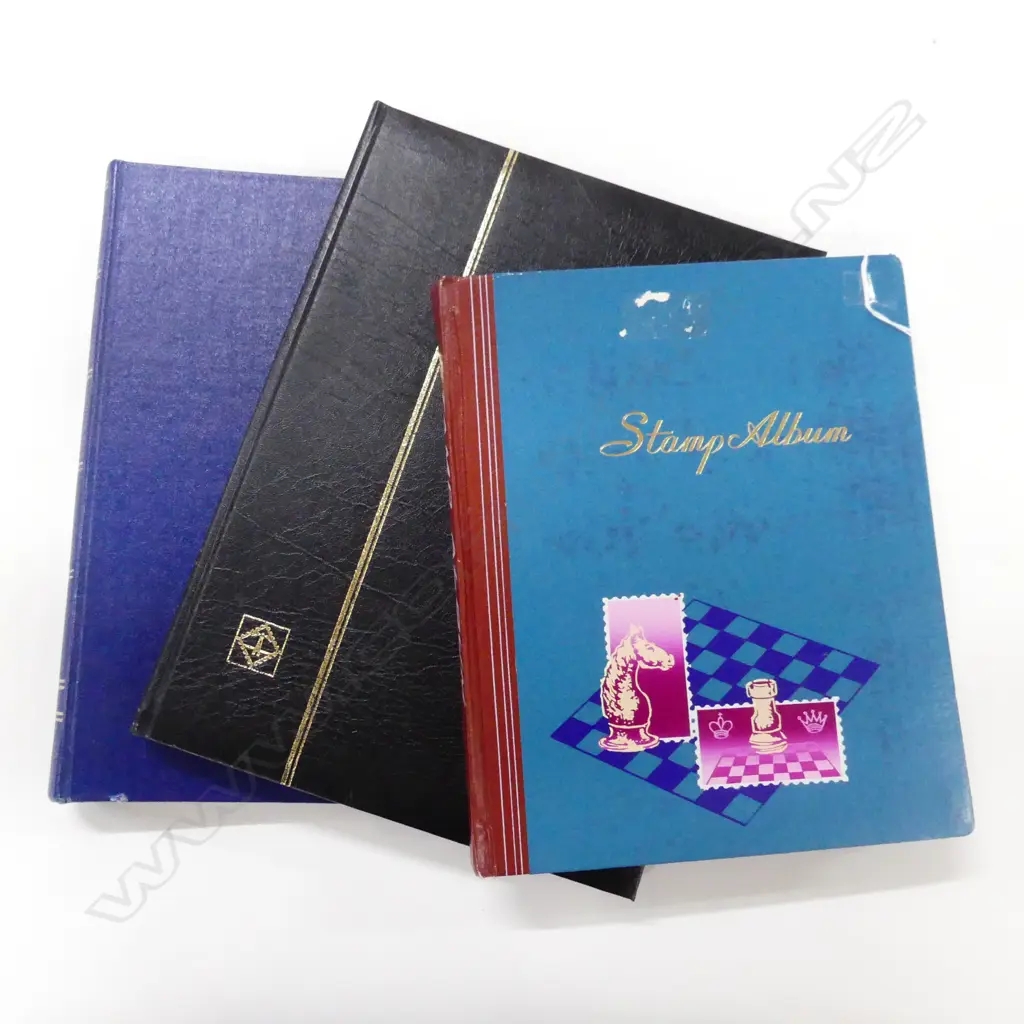 3 NZ STAMP ALBUMS Image 1++