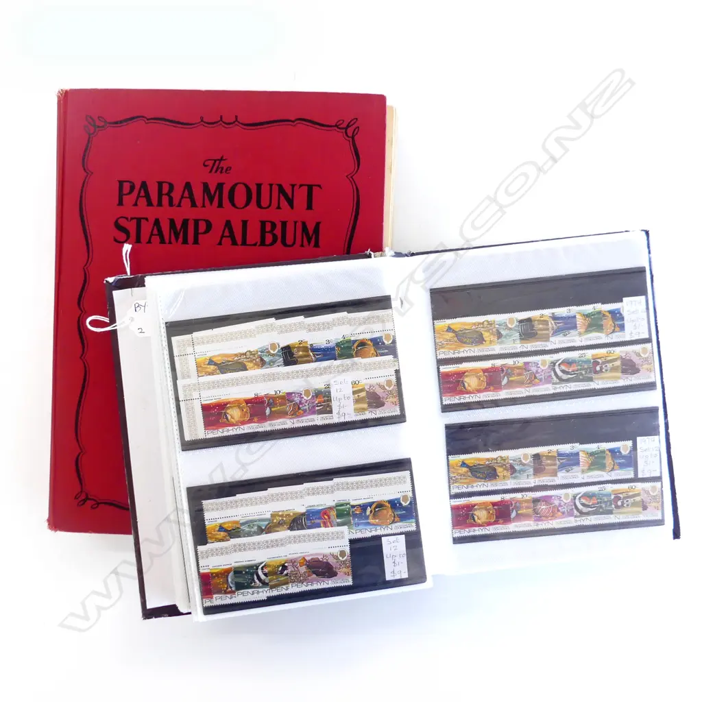 2 WORLD STAMP ALBUMS: 'THEMATICS' & PARAMOUNT Image 1++