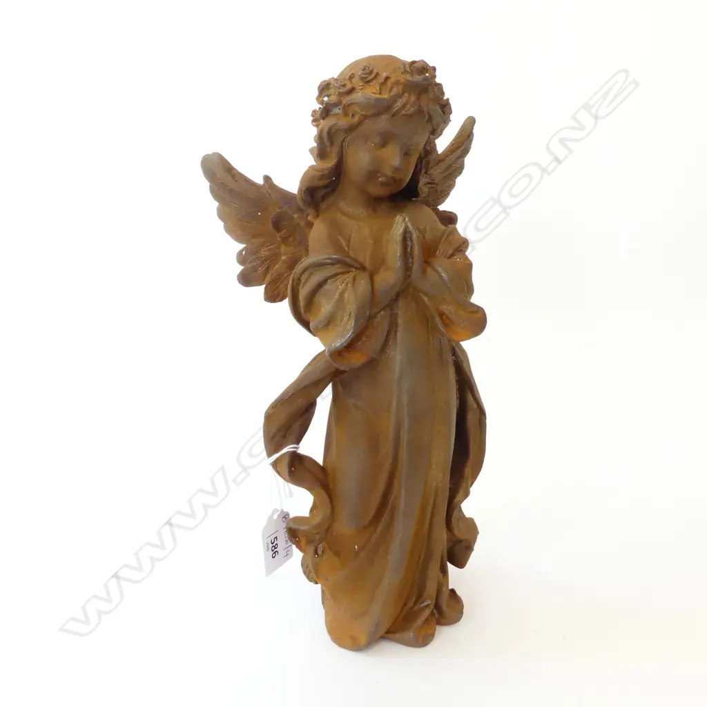 HEAVY CAST METAL ANGEL H.315mm Image 1++
