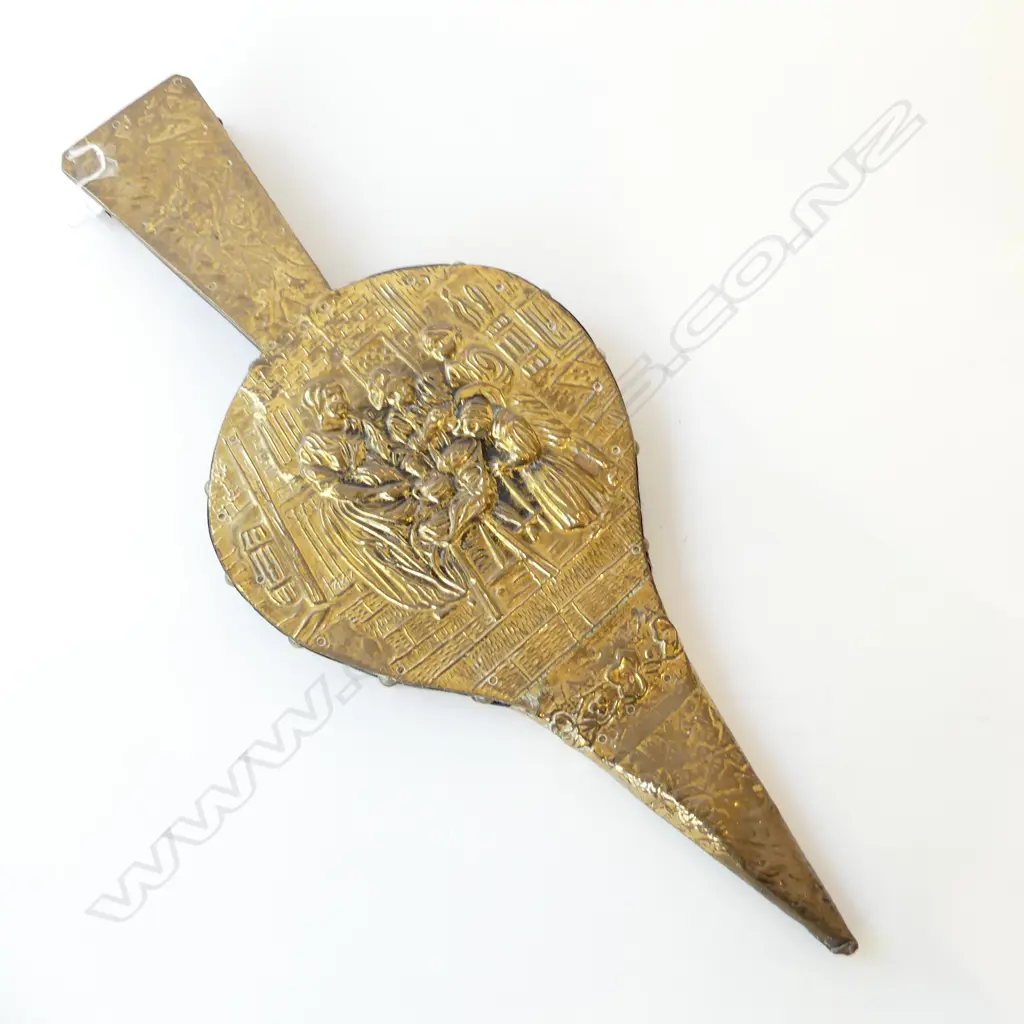 PR BRASS BOUND FIRE BELLOWS Image 1++