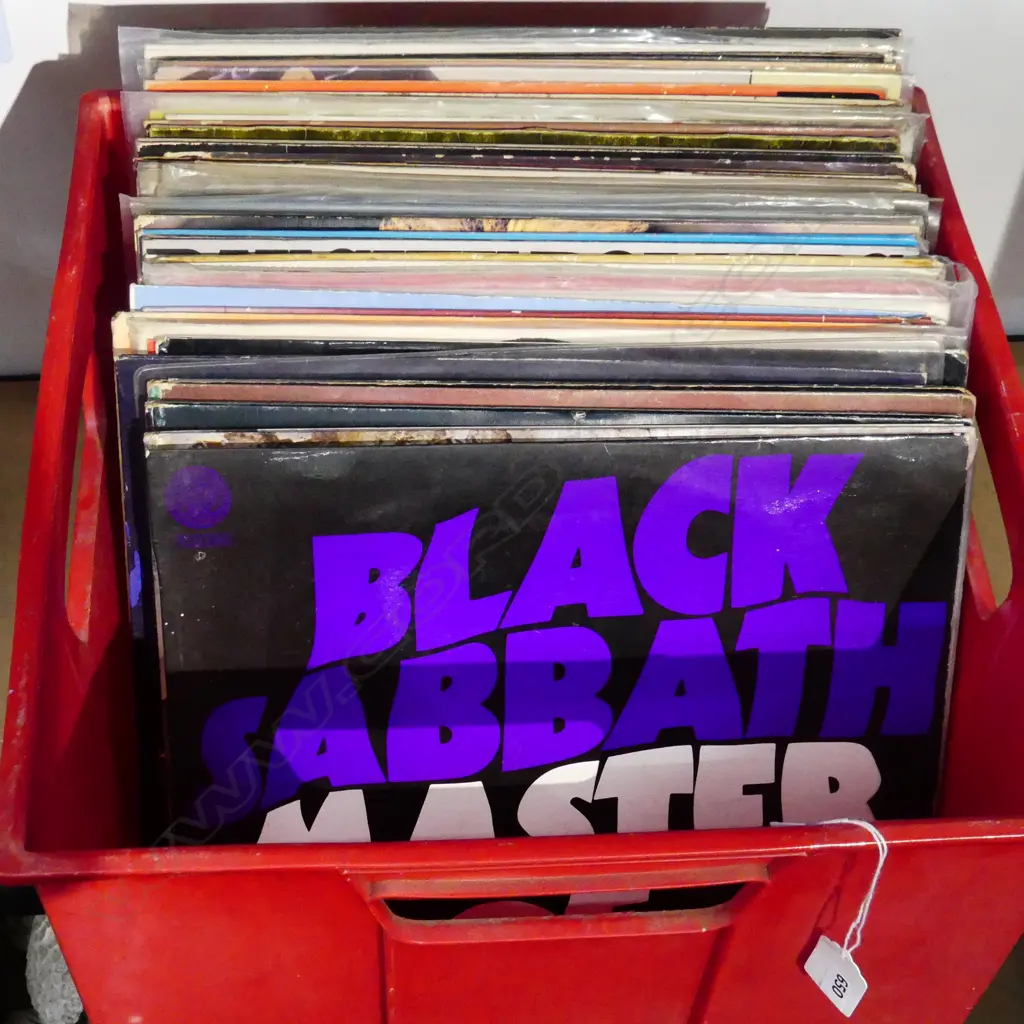 LOT ASST RECORDS,LED ZEP/PINK FLOYD ETC Image 1++