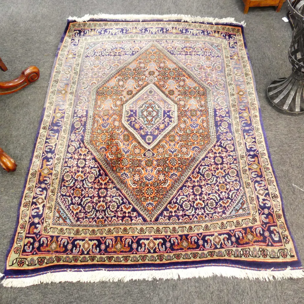 HAND KNOTTED WOOL PILE RUG 1650x1200mm Image 1++