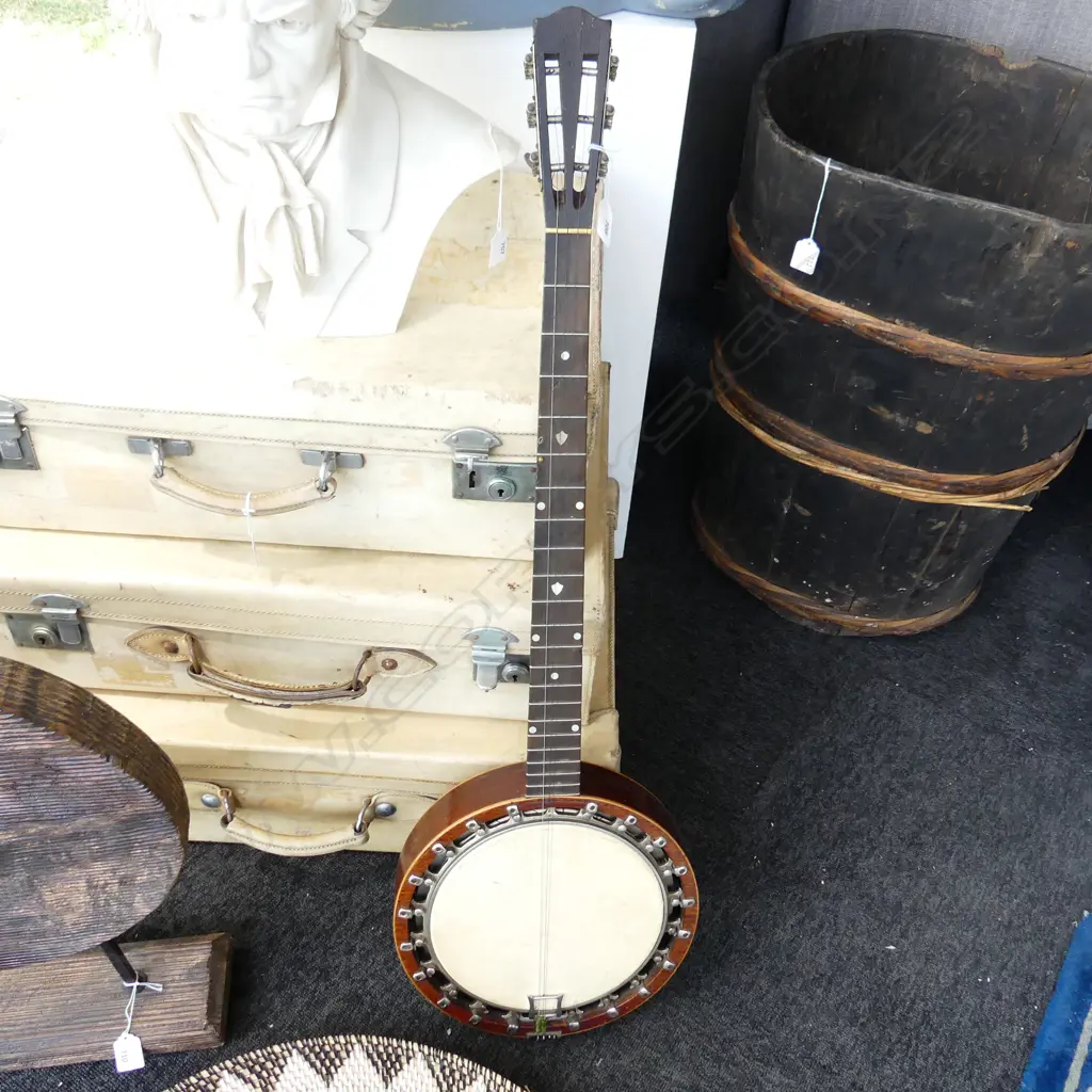 VINTAGE BANJO FOR RESTORATION L.950mm Image 1++