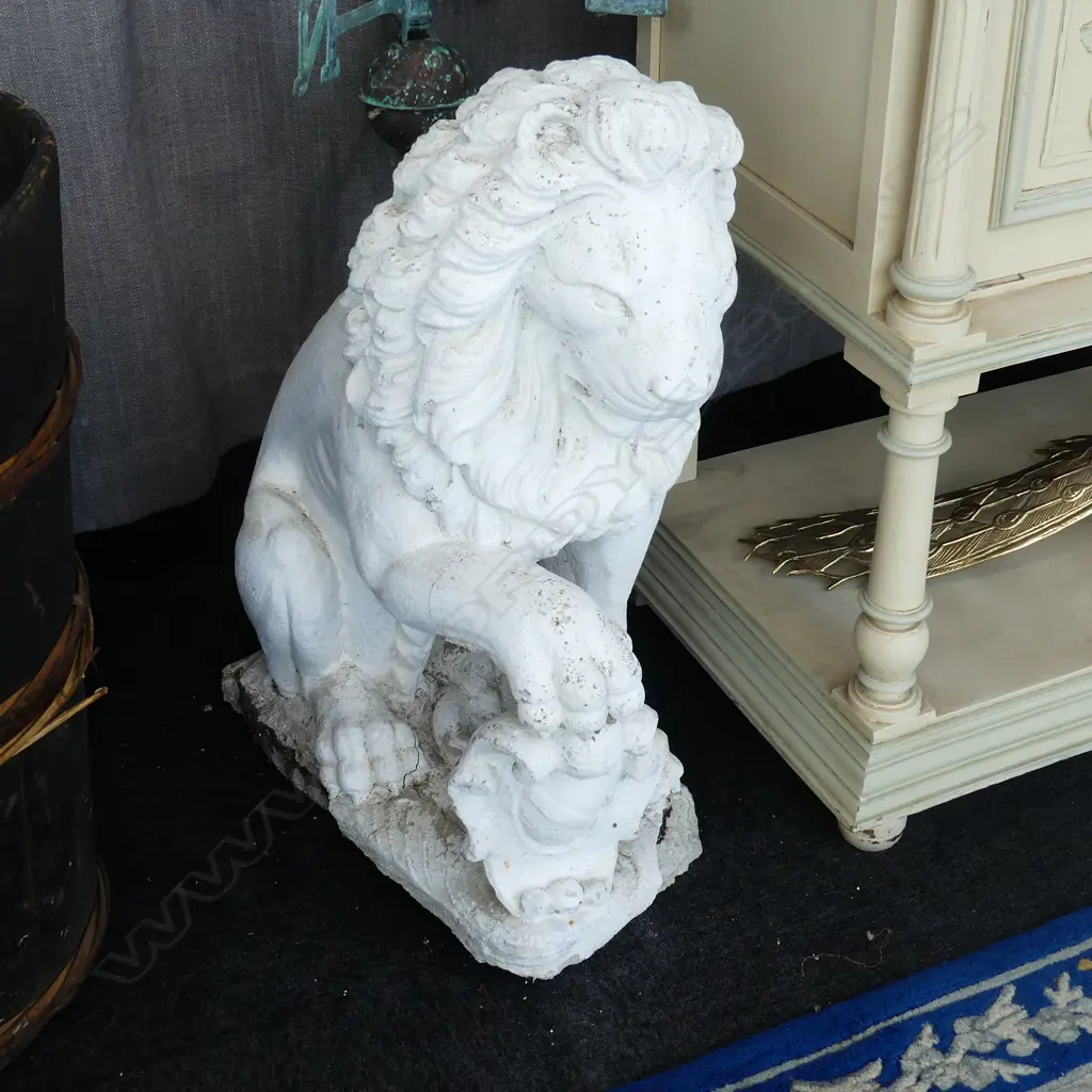 PR CONCRETE GARDEN LIONS H.700mm Image 1++