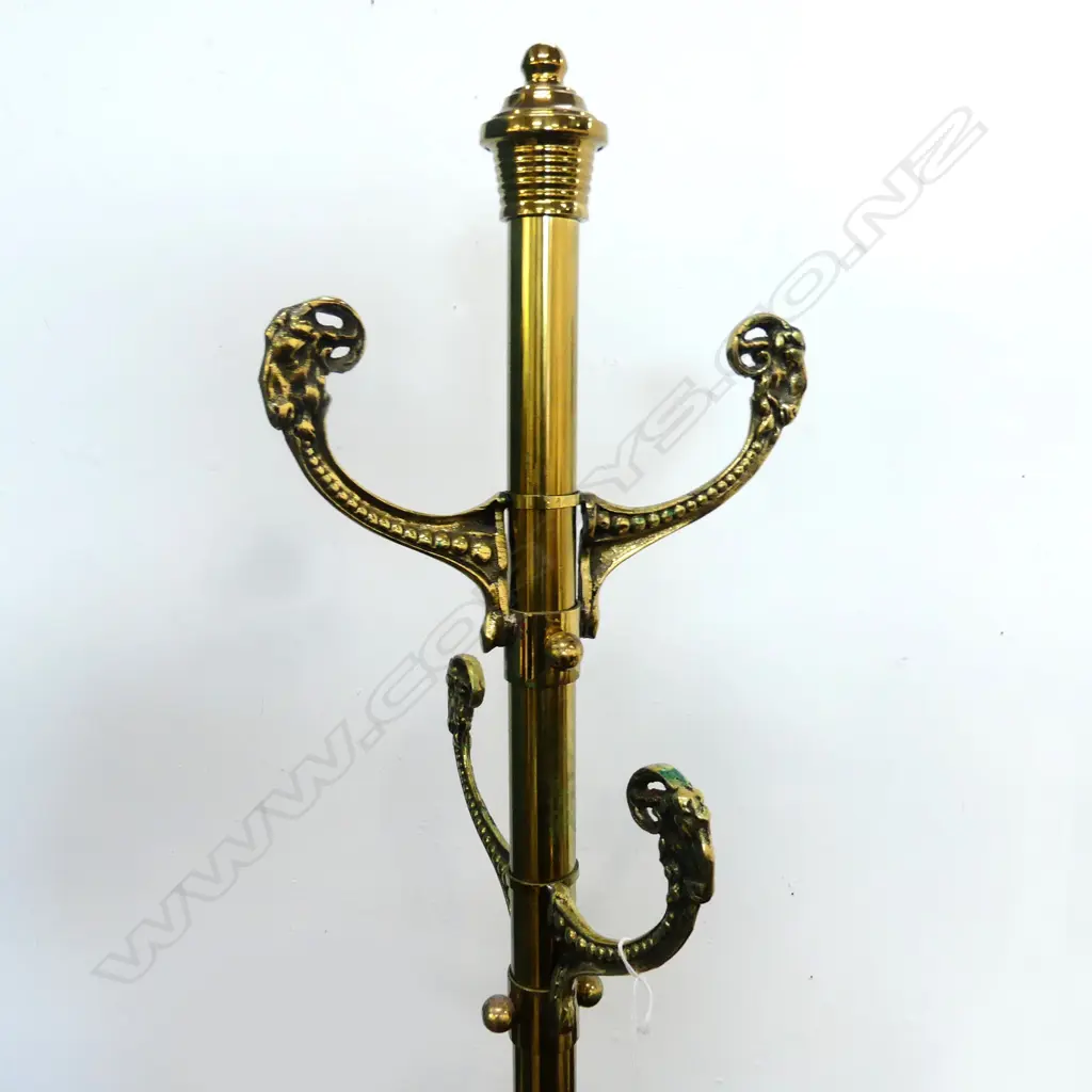 BRASS COAT RACK H.1700mm Image 1++