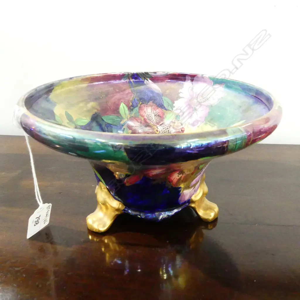 MALING LUSTER BOWL DIA230MM HYBISCUS PAT Image 1++