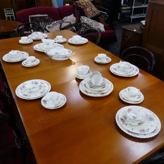 LARGE MINTON DINNER & TEASET MARLOW PAT