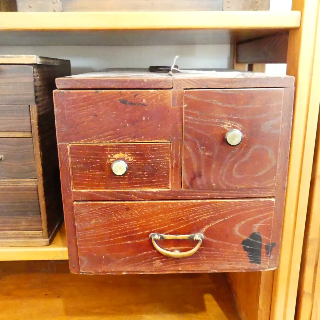 MEIJI JAPANESE WRITING BOX AF Image 1++