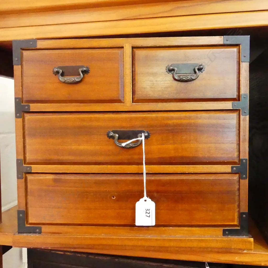 SMALL OLD JAPANESE CHEST AF Image 1++
