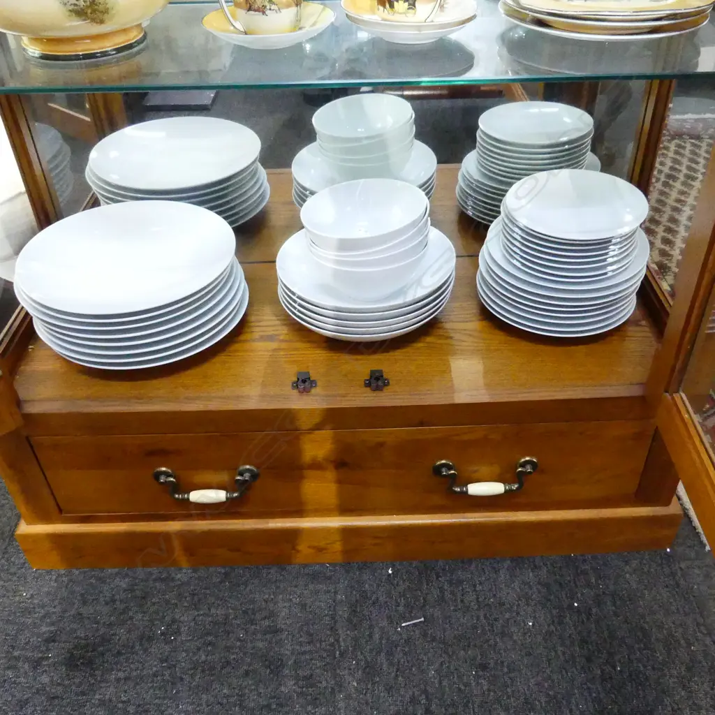 33 PCE GERMAN THOMAS PART DINNER SET; 8 DINNER PLATES ETC Image 1++