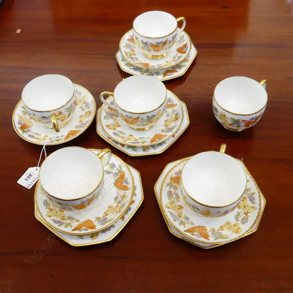 PART PARAGON TEASET BUTTERFLY PAT Image 1++