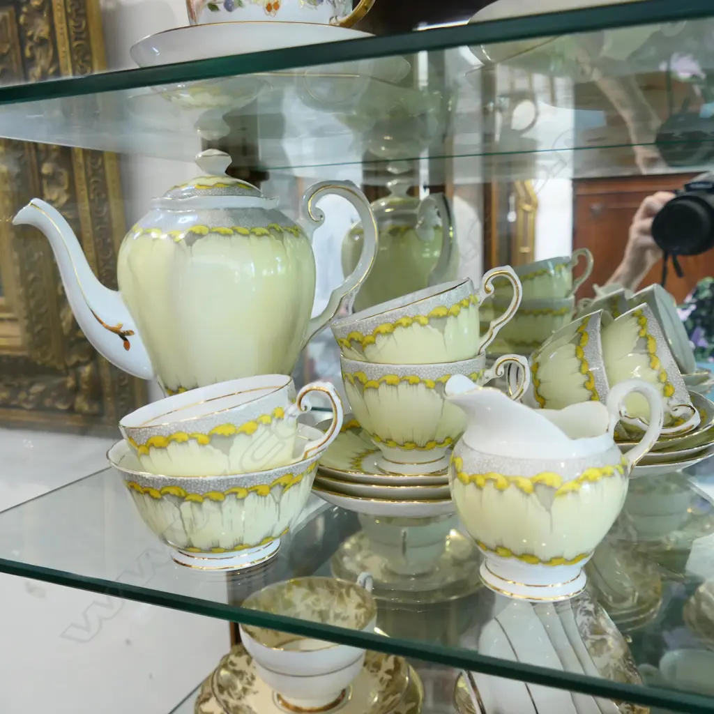 TUSCAN CHINA COFFEE SET Image 1++